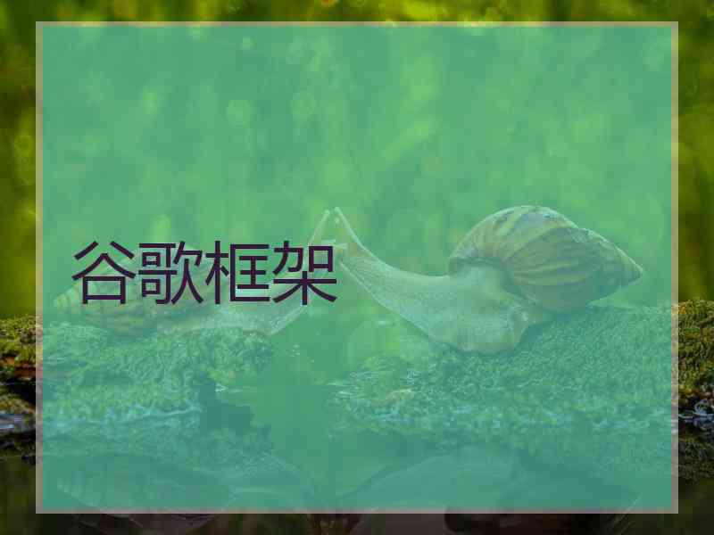 谷歌框架