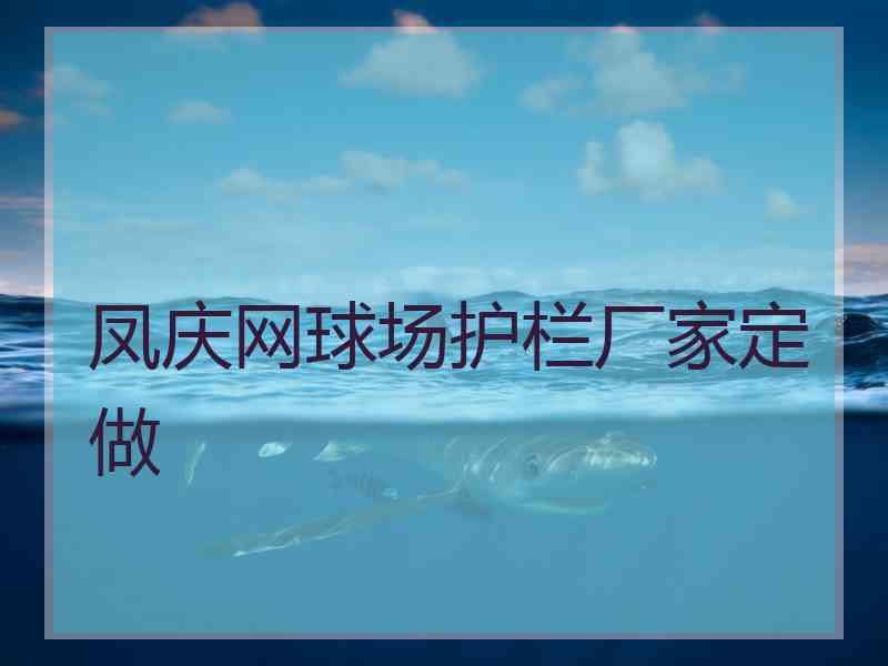 凤庆网球场护栏厂家定做