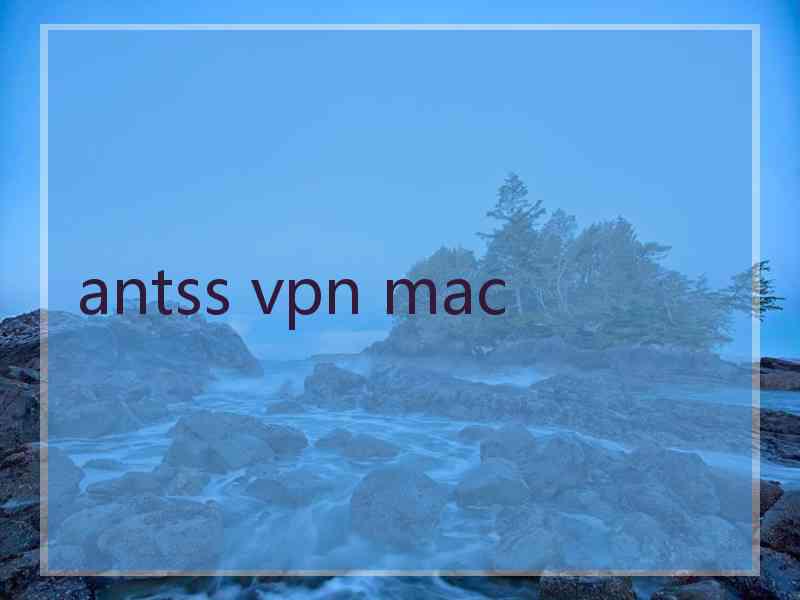 antss vpn mac