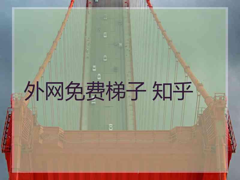 外网免费梯子 知乎