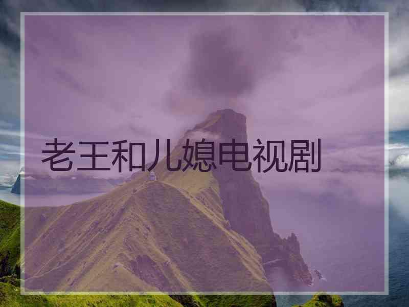 老王和儿媳电视剧