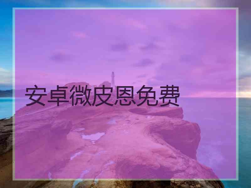 安卓微皮恩免费