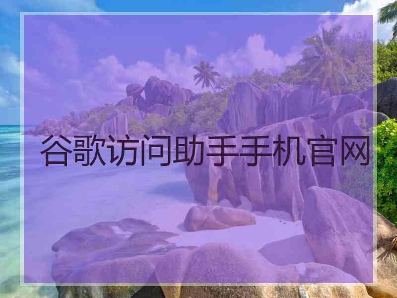 谷歌访问助手手机官网
