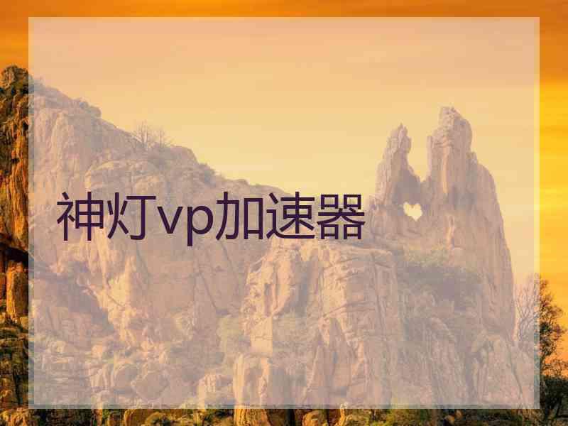 神灯vp加速器