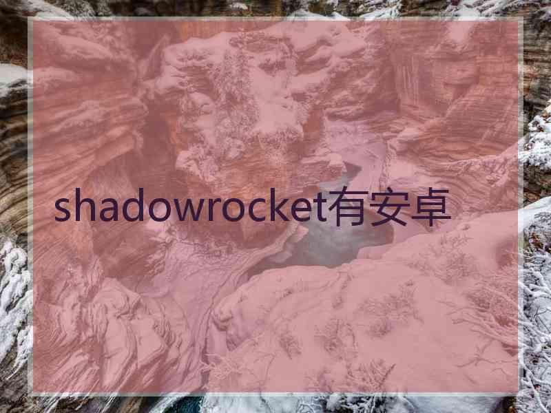 shadowrocket有安卓