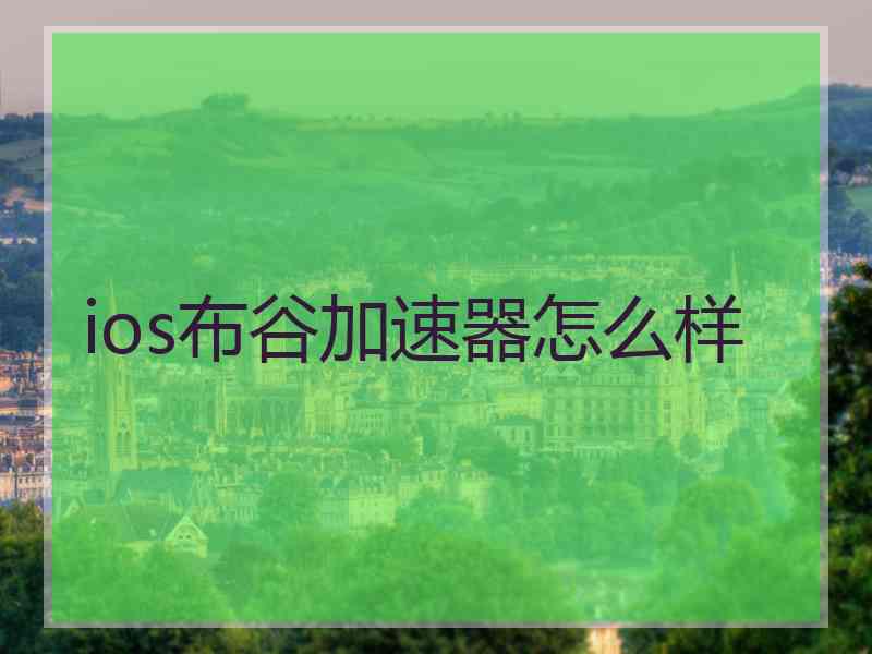 ios布谷加速器怎么样