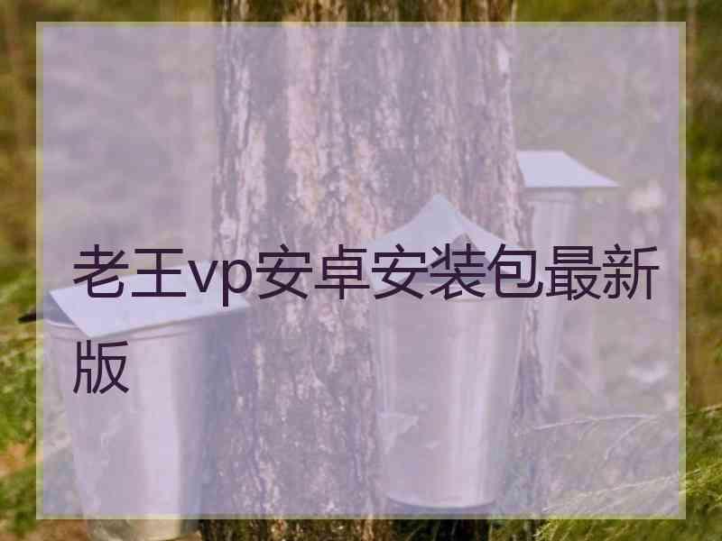 老王vp安卓安装包最新版