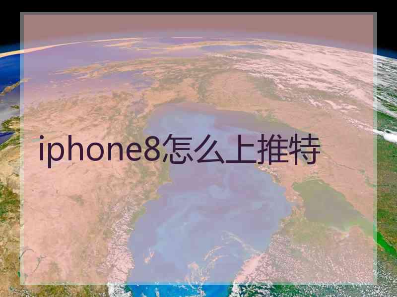 iphone8怎么上推特
