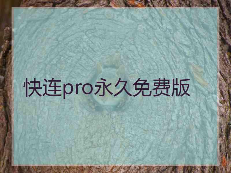 快连pro永久免费版
