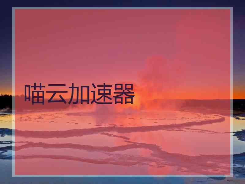 喵云加速器
