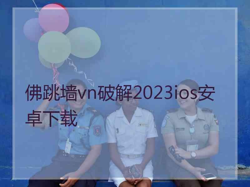 佛跳墙vn破解2023ios安卓下载