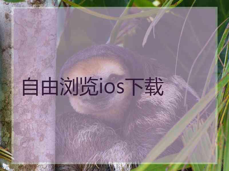 自由浏览ios下载