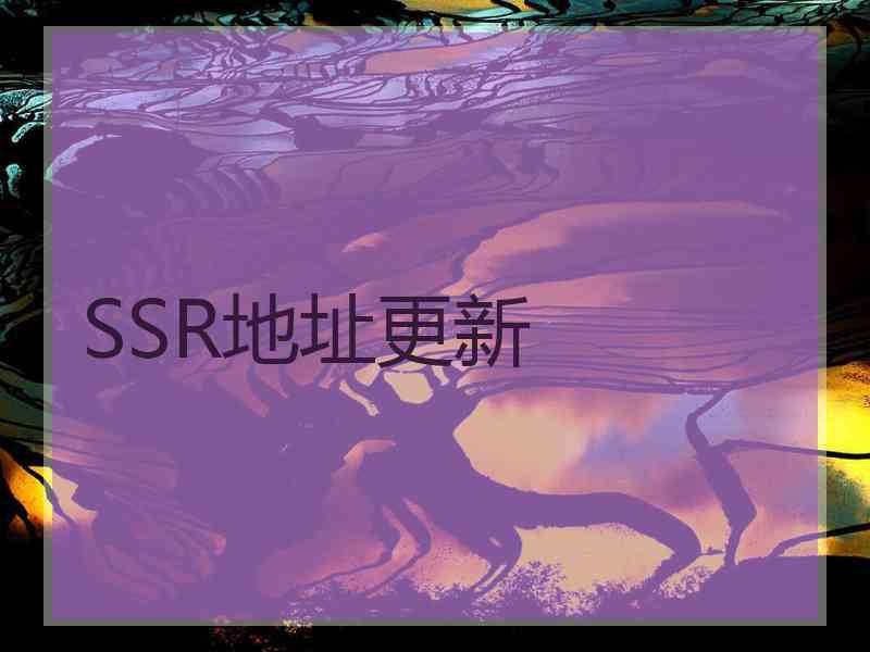 SSR地址更新
