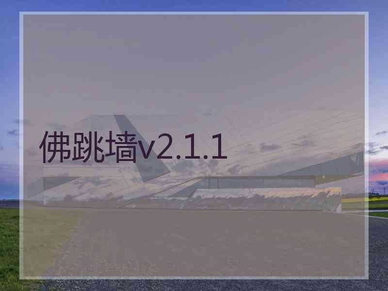 佛跳墙v2.1.1