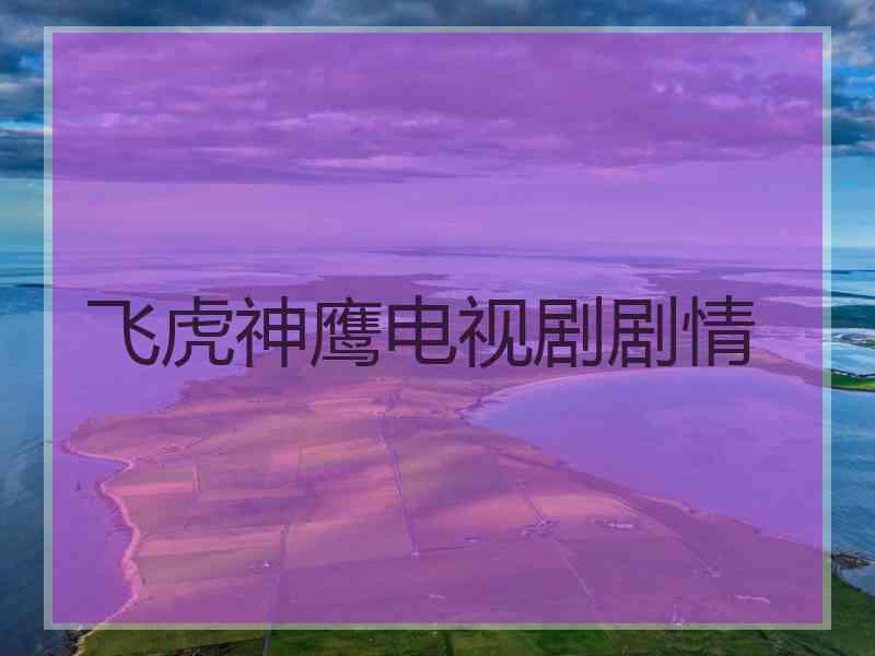 飞虎神鹰电视剧剧情