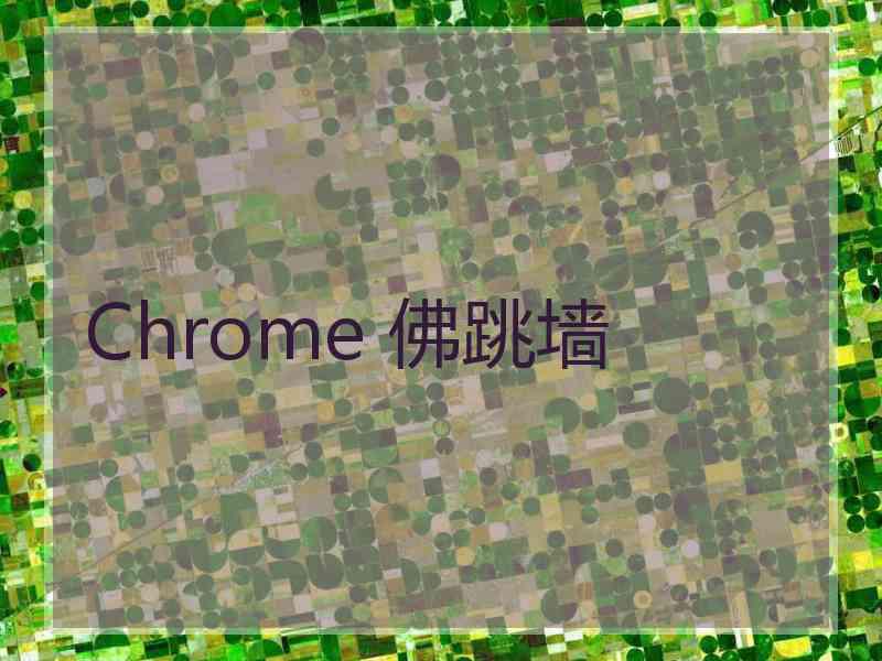 Chrome 佛跳墙