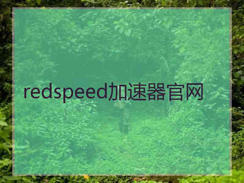 redspeed加速器官网