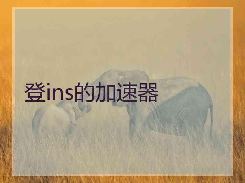 登ins的加速器