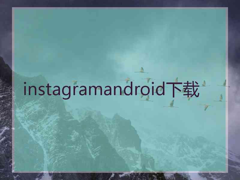 instagramandroid下载