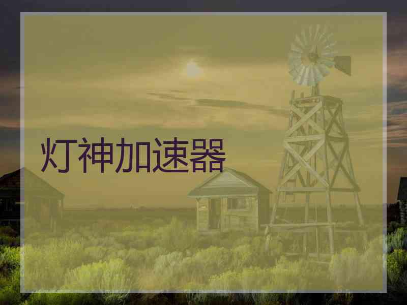 灯神加速器