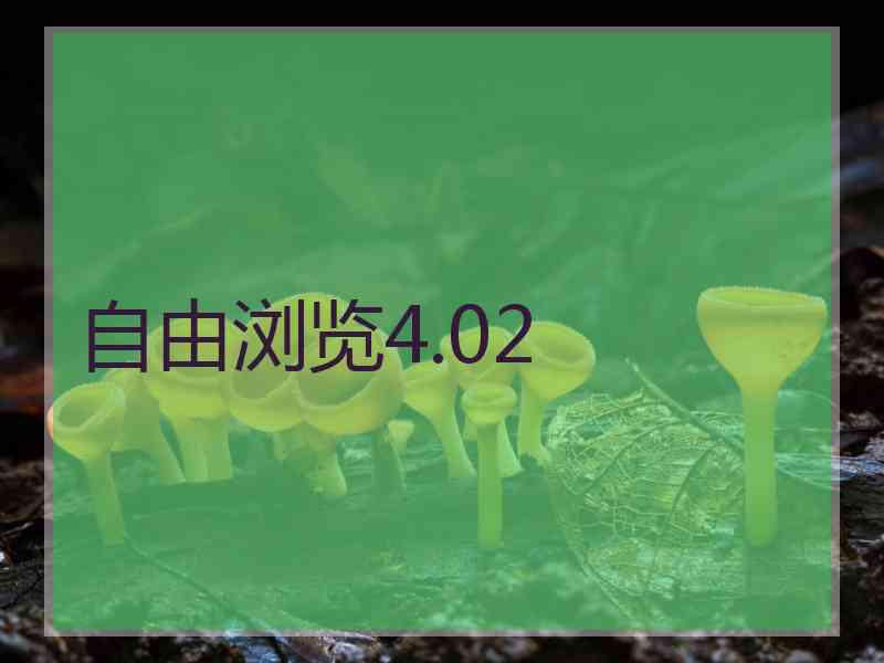 自由浏览4.02