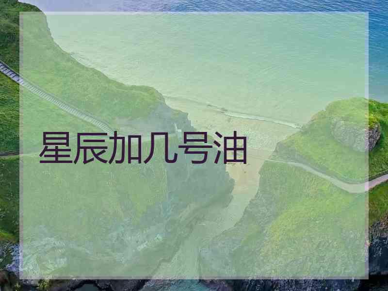 星辰加几号油