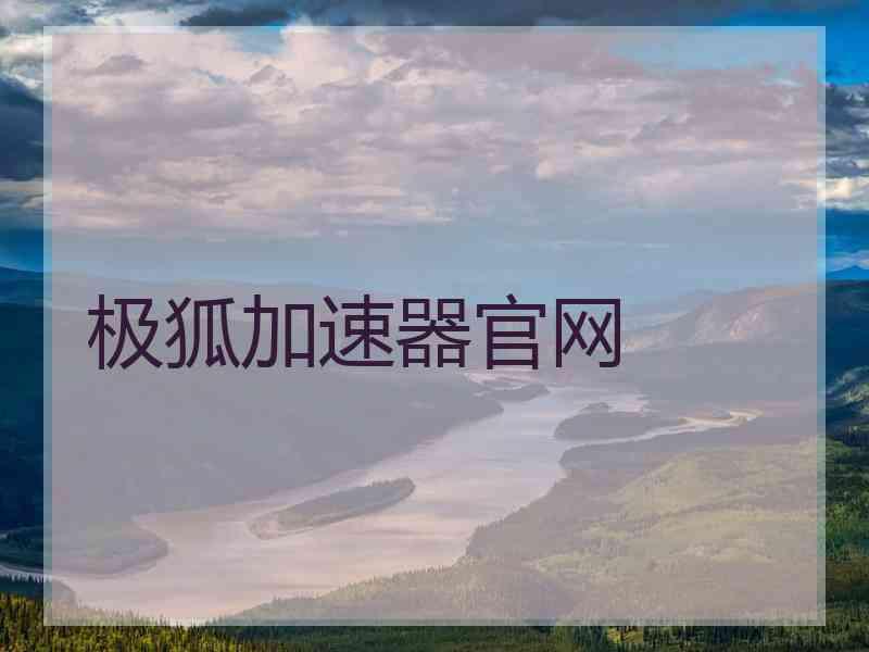 极狐加速器官网