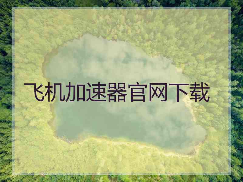 飞机加速器官网下载