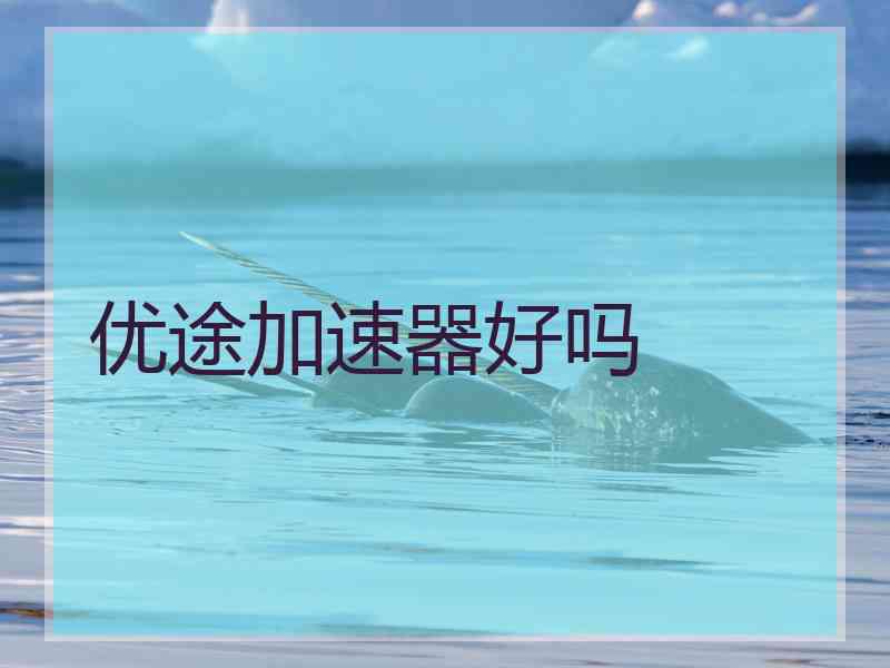 优途加速器好吗