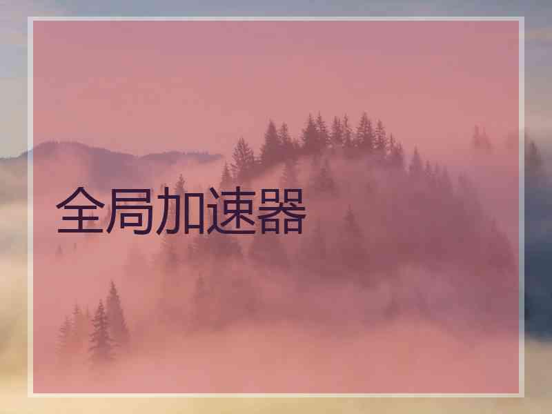 全局加速器