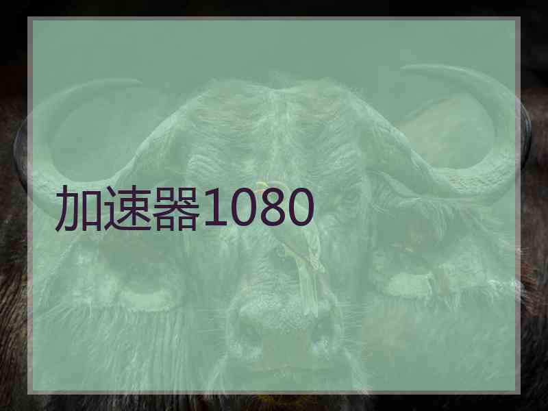 加速器1080