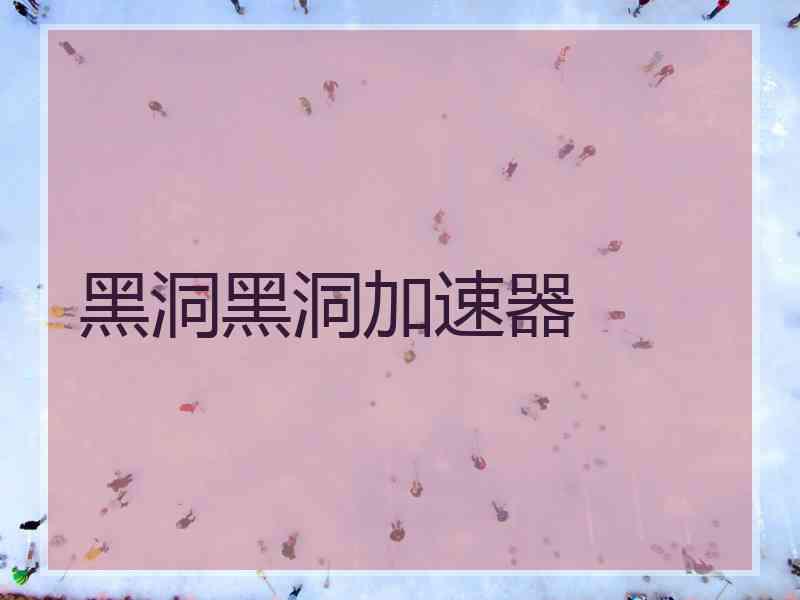 黑洞黑洞加速器