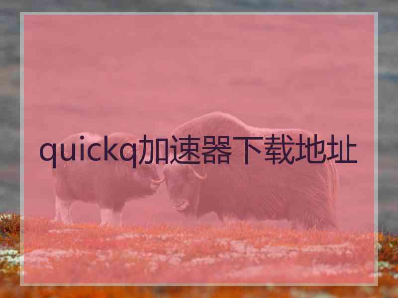 quickq加速器下载地址