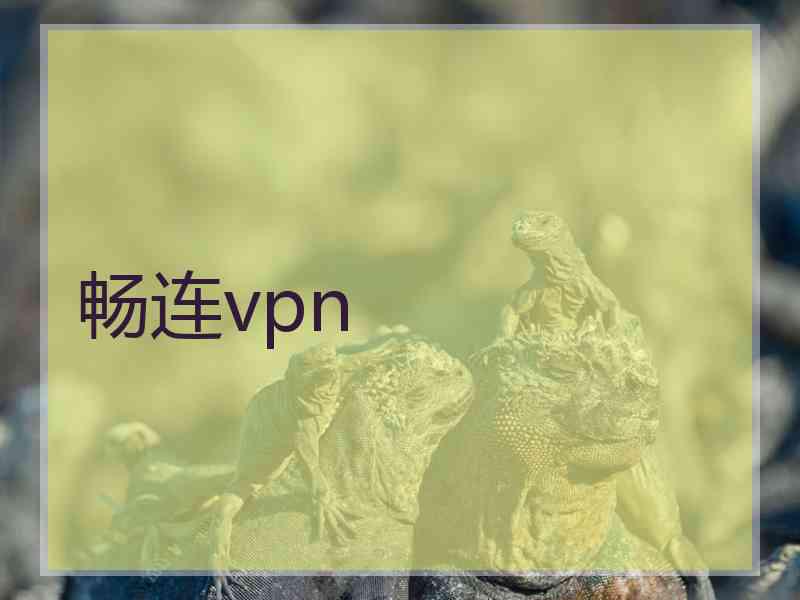 畅连vpn
