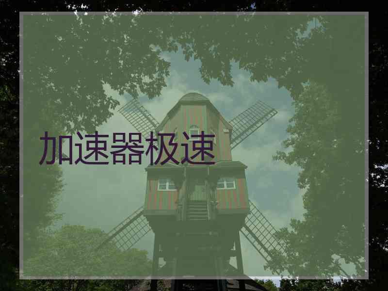 加速器极速