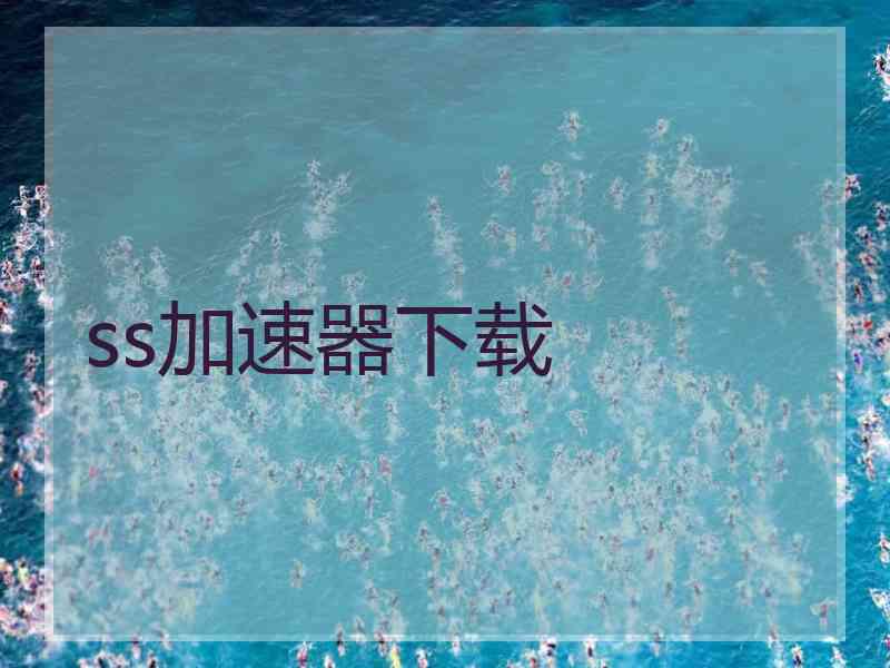 ss加速器下载