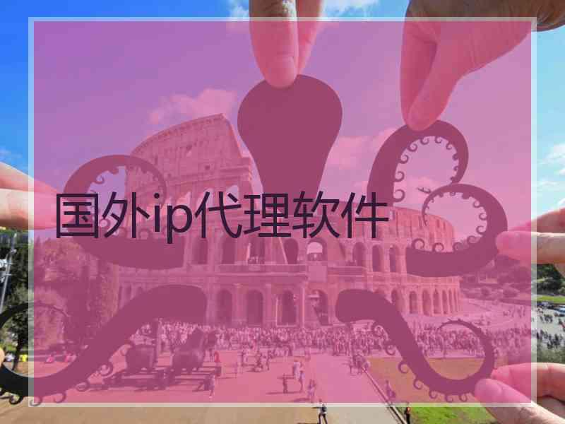 国外ip代理软件