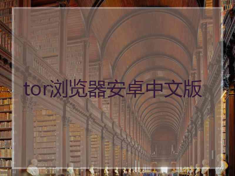 tor浏览器安卓中文版