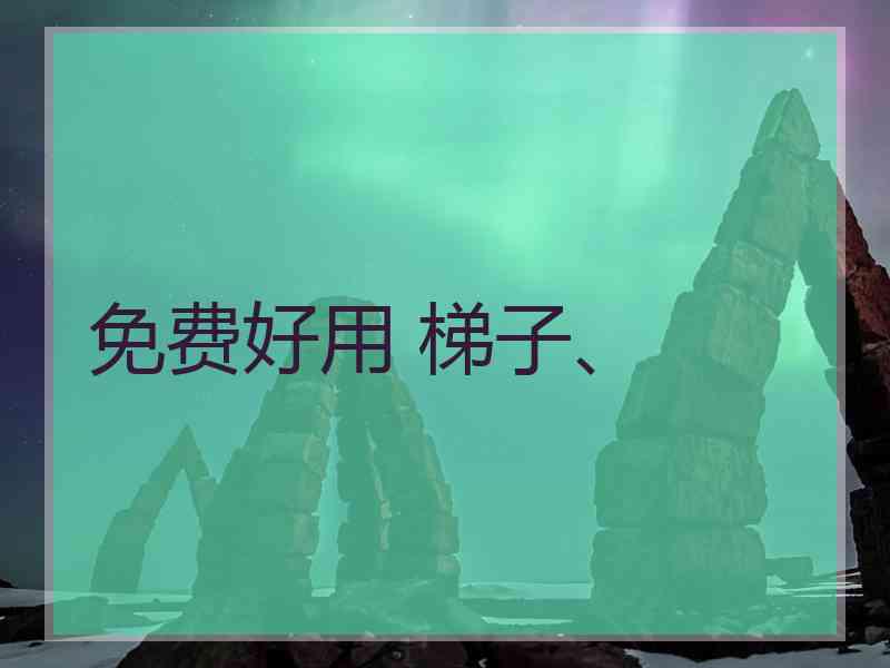 免费好用 梯子、