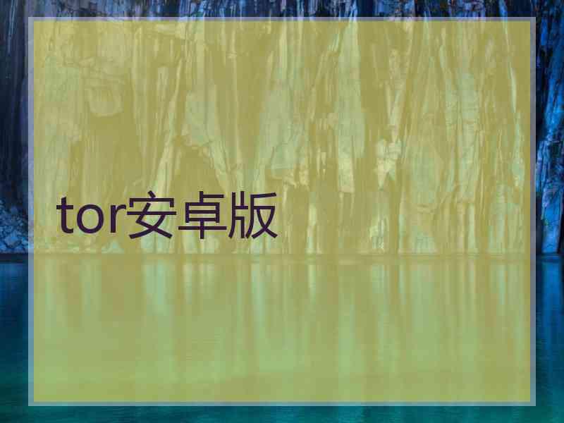 tor安卓版