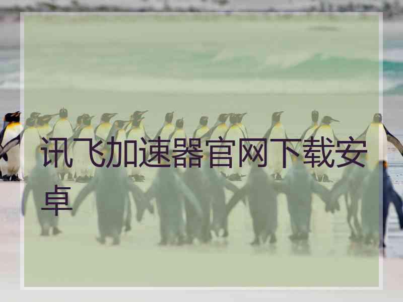 讯飞加速器官网下载安卓