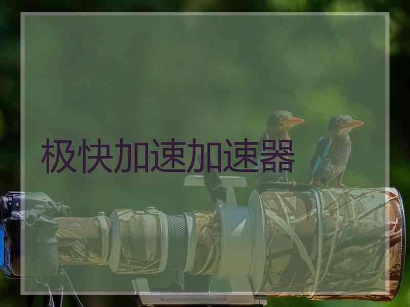 极快加速加速器