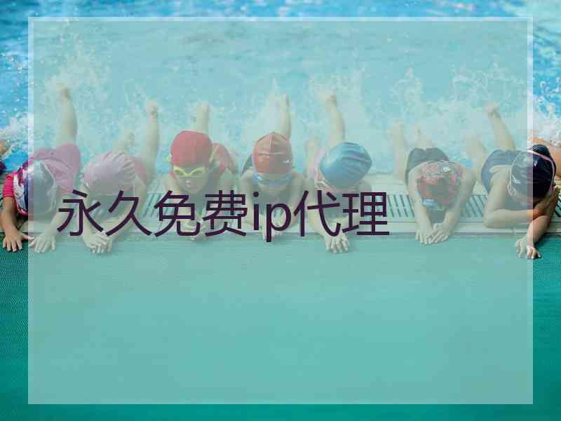 永久免费ip代理