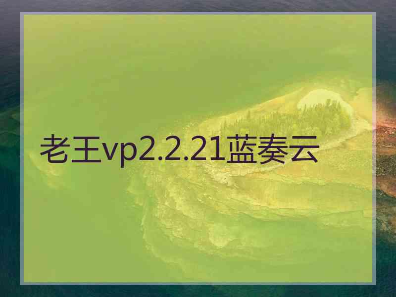 老王vp2.2.21蓝奏云