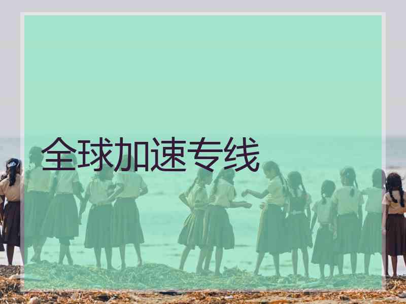 全球加速专线
