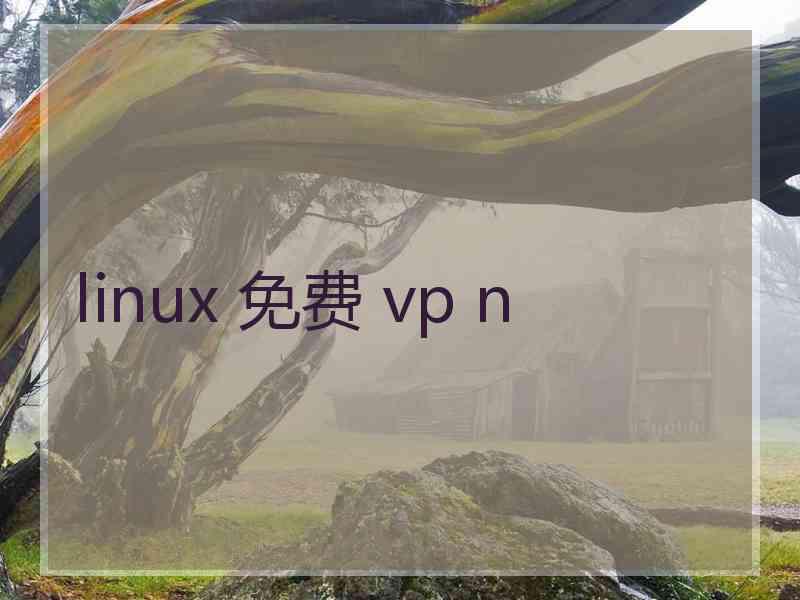 linux 免费 vp n