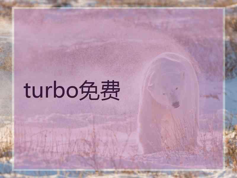 turbo免费