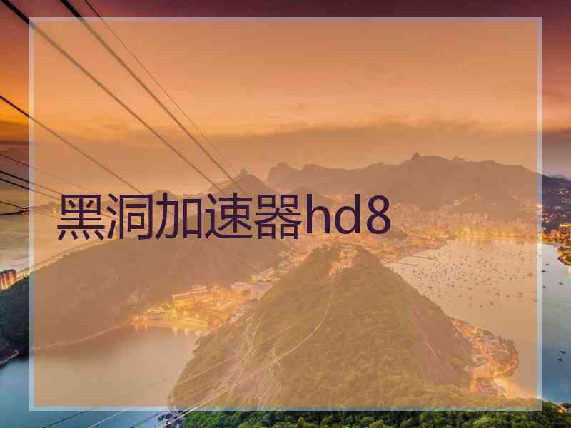 黑洞加速器hd8