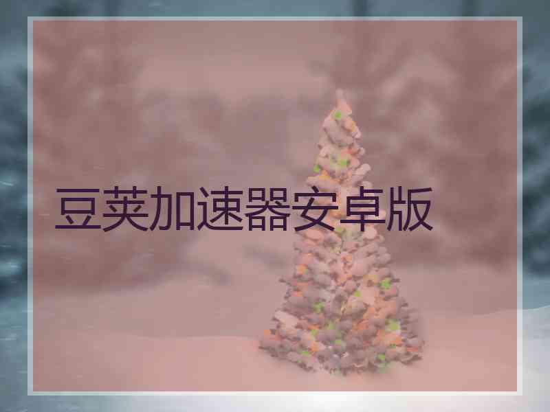 豆荚加速器安卓版