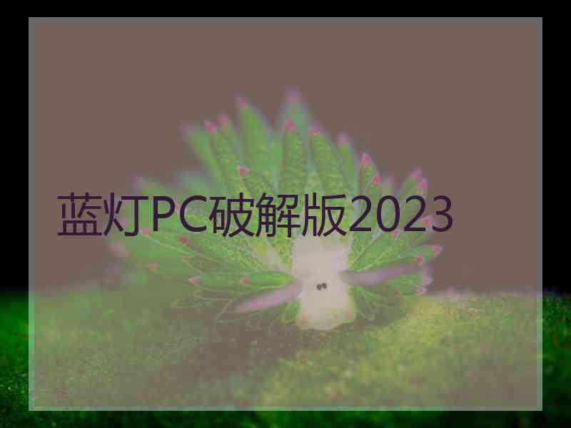 蓝灯PC破解版2023